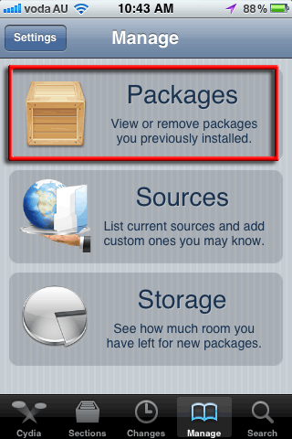 cydia-manage-packages