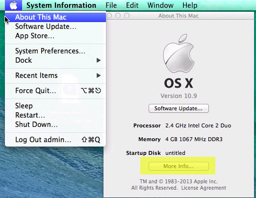 mac os x system requirements