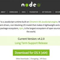 Installing node.js on OSX 10.11 El Capitan