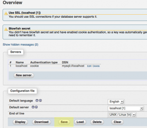 phpmyadmin set up phpmyadmin set up