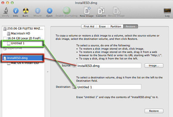 burn a dmg file to a bootable dvd