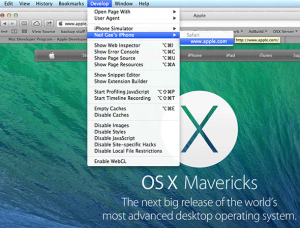 View Source Code on the iPad and iPhone using Dev Tools on Safari Webkit