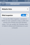 View Source Code on the iPad and iPhone using Dev Tools on Safari Webkit
