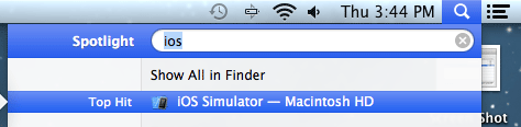 ios simulator xcode
