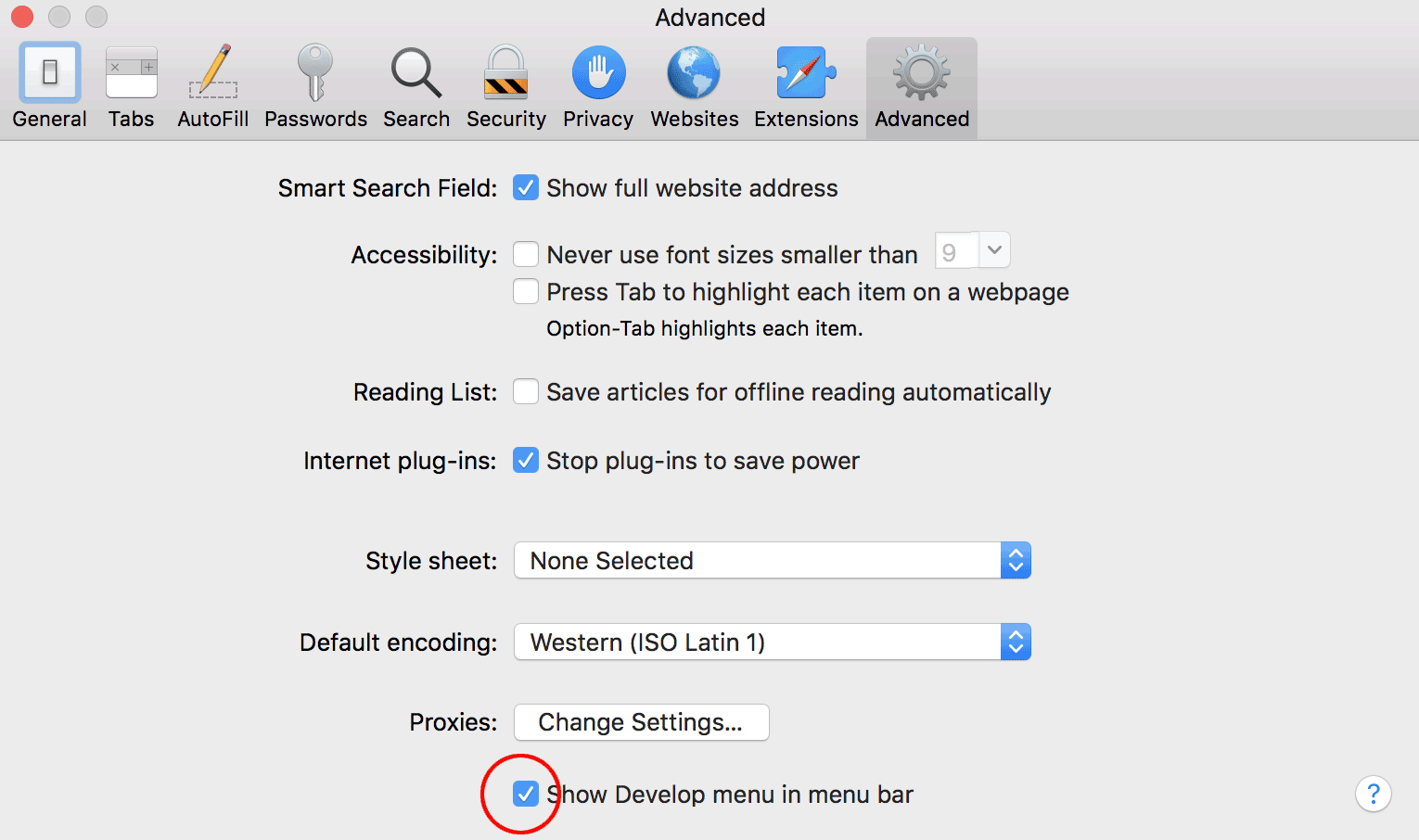 safari dev tools throttle