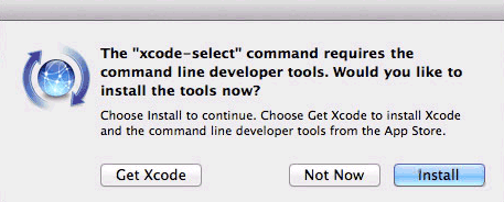 homebrew install xcode