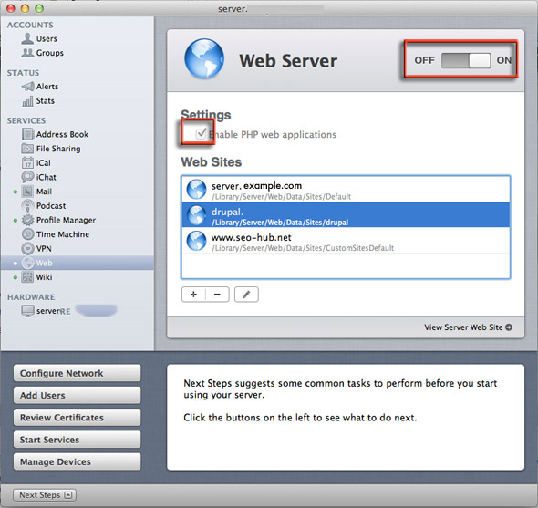 osx-server-web-sharing