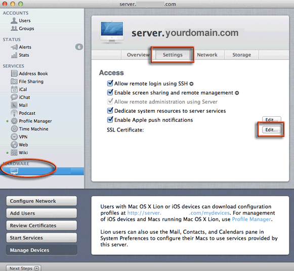 how to install ssl certificate godaddy mac os server 5.6