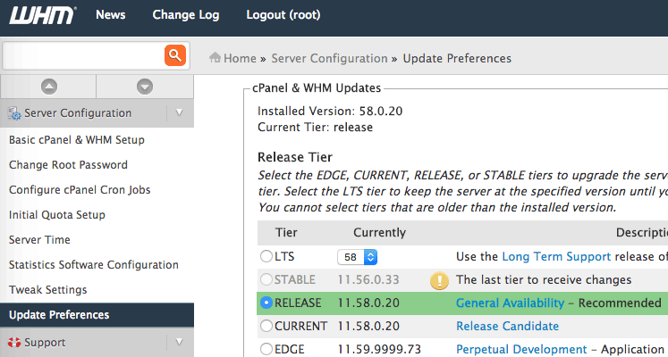 cpanel-whm-current-release