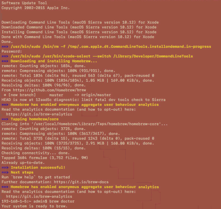 homebrew-install-macos-sierra